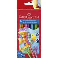 Faber-Castell Aquarellstifte 12 St. Mehrfarbig