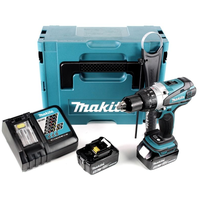 Makita DHP458RTJ inkl. 2 x 5 Ah + Makpac