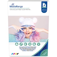 MediaRange Fotopapier A4, hochglänzend, 220g/m2, 100 Blatt