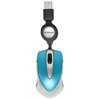 Verbatim Go Mini Optical Travel Mouse caribbean blue (49022)
