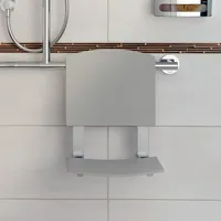 Keuco Plan Care Alu silber-elox/lichtgrau, zum Einhängen