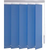 LIEDECO Vertikalanlage 89 mm" Gr. 9, blau, B:120cm H:250cm,