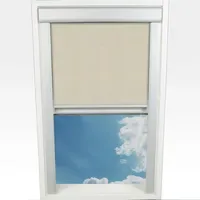 LIEDECO Dachfenster-Rollo 61,3 x 94 cm beige