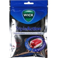 WICK TripleAction Menthol & Cassis o.Zucker Bon.