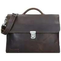 Plevier Aktentasche 33-2 braun 15.6''