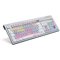 LogicKeyboard Avid Pro Tools Slim Line Keyboard DE silber