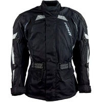 ROLEFF RACEWEAR RO594 lange Textil Motorradjacke mit Nubukleder und