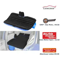Lescars Auto Luftmatratze: Aufblasbares Bett für den Auto-Rücksitz mit