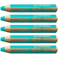 Stabilo woody 3 in 1 5 St. türkis