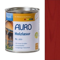 Auro Holzlasur Aqua Nr. 160 0,75 l rubinrot