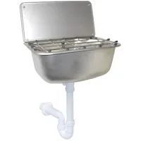 Haas + Sohn Christiane Edelstahl-Universal-Ausgussbecken 49 x 46 cm