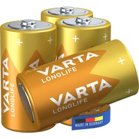 Varta Longlife, Batterie Alkaline, Baby, C LR14, 1.5V ideal