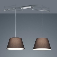 Helestra Certo 2-flg. anthrazit rund