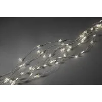 Konstsmide 6371-160 LED-Lametta Sterne LED Transparent