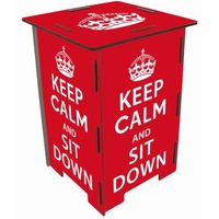 Werkhaus Photo-Hocker Keep Calm
