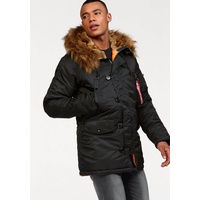 Alpha Industries N-3b Vf59 Mantel Black M