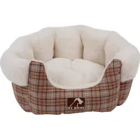 Heim Hunde-und Katzenbett Classic mit herausnehmbarem Kissen 45 x