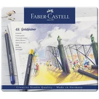Faber-Castell Farbstifte Goldfaber, 48er Set Metalletui