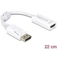 DeLock 61767 Adapter Displayport Stecker an HDMI Buchse