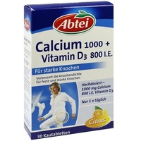 Abtei Calcium 1000 + Vitamin D3 800 I.E. Kautabletten
