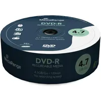 MediaRange DVD-R 4,7GB 120min 16x 25er Spindel