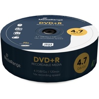 MediaRange DVD+R 4,7GB 16x 25er Spindel