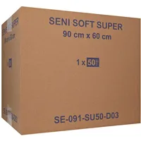 Seni Soft Bettschutzunterlage 90x60 cm 50 St.