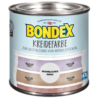 Bondex Kreidefarbe Wohnliches Grau 0,5 l