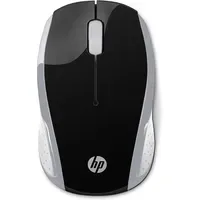 HP 200 Wireless Optical Mouse schwarz/silber (2HU84AA)