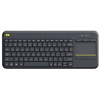 Logitech K400 Plus Wireless Touch Keyboard BE schwarz