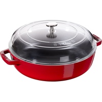 Zwilling staub Bräter 28 cm kirschrot