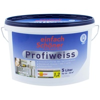 Wilckens Einfach Schöner Profiweiss Wandfarbe Farbe Farbe 5l (4,39€/1l)