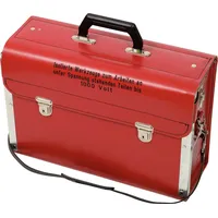 KS Tools Werkzeugkoffer, leer, Leder