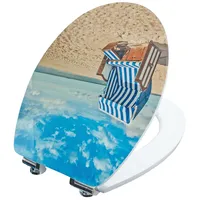 CORNAT Sonnenbad WC-Sitz MDF mit Absenkautomatik