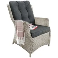 Destiny CASA inkl. Auflagen, Polyrattan, Vintage weiß