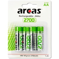 Camelion Mignon-Akku 1,2V, 2.700mAh, Typ AA NiMH, 4er-Blister
