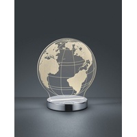 Trio Reality Leuchten »Globe« in chromfarbig/weiß