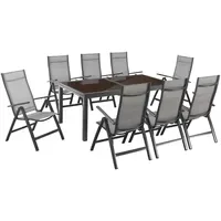 Merxx Amalfi Set 9-tlg. Tisch 240 x 100 cm