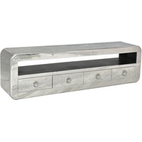 SIT Möbel Airman TV-Lowboard 200 cm silber