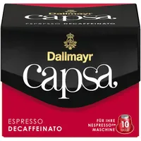 Dallmayr Capsa Espresso Decaffeinato Kaffeekapseln 10 St.