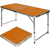 AMANKA Campingtisch Bambus (16245)