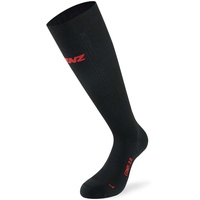Lenz Compression 2.0 Merino Lange Socken - Black -