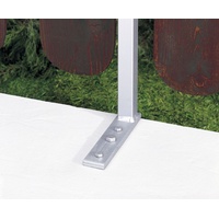 GAH Alberts Universalpfosten 30 x 30 mm grau 700300