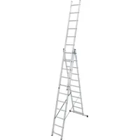 Krause Corda Vielzweckleiter 3 x 11 Sprossen