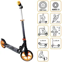 Muuwmi Scooter 200 schwarz/orange