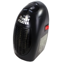 Starlyf Steckdosen-Heizlüfter 400 W schwarz