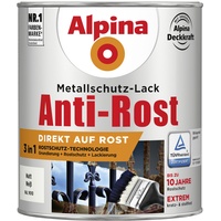 Alpina Anti-Rost Metallschutz-Lack 750 ml matt weiß