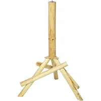 Dobar Vogelhaus-Ständer 65 x 60 x 100 cm Braun
