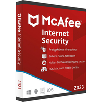 McAfee Internet Security 2018 3 Geräte ESD DE Win