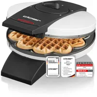 Cloer Waffelautomat 1621 weiß
